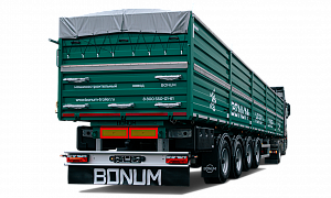Зерновозы бортовые 46-60 м3